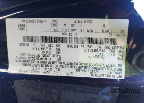 2016 Ford Focus Se z USA, uszkodzony, nr VIN 1FADP3K22GL228741